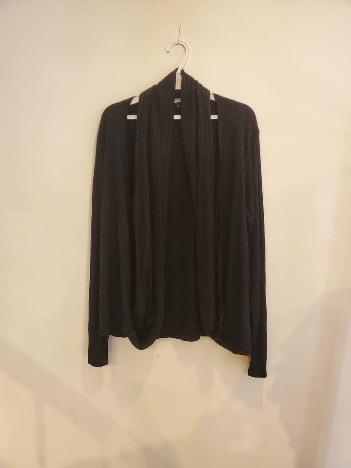 054 - Infinie Jacket - fine black knit - Almost perfect