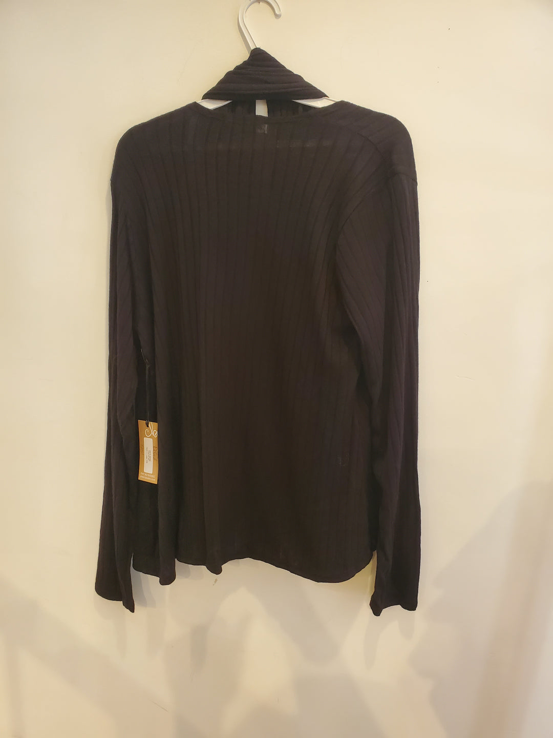 054 - Infinie Jacket - fine black knit - Almost perfect