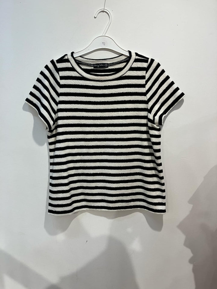 092 - Papyrus sweater - black and white striped - Sample